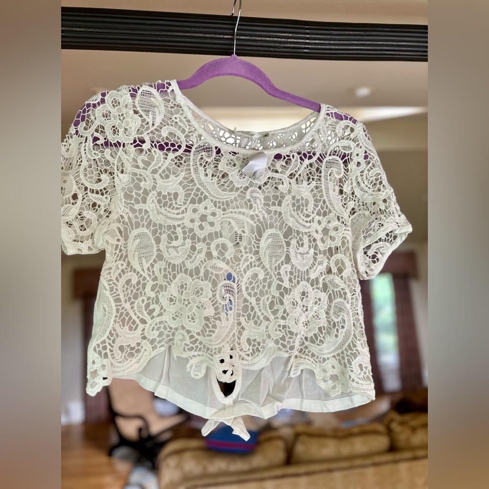NWT Millau Crochet Top